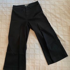 Madewell Emmett Wide leg cropped pants